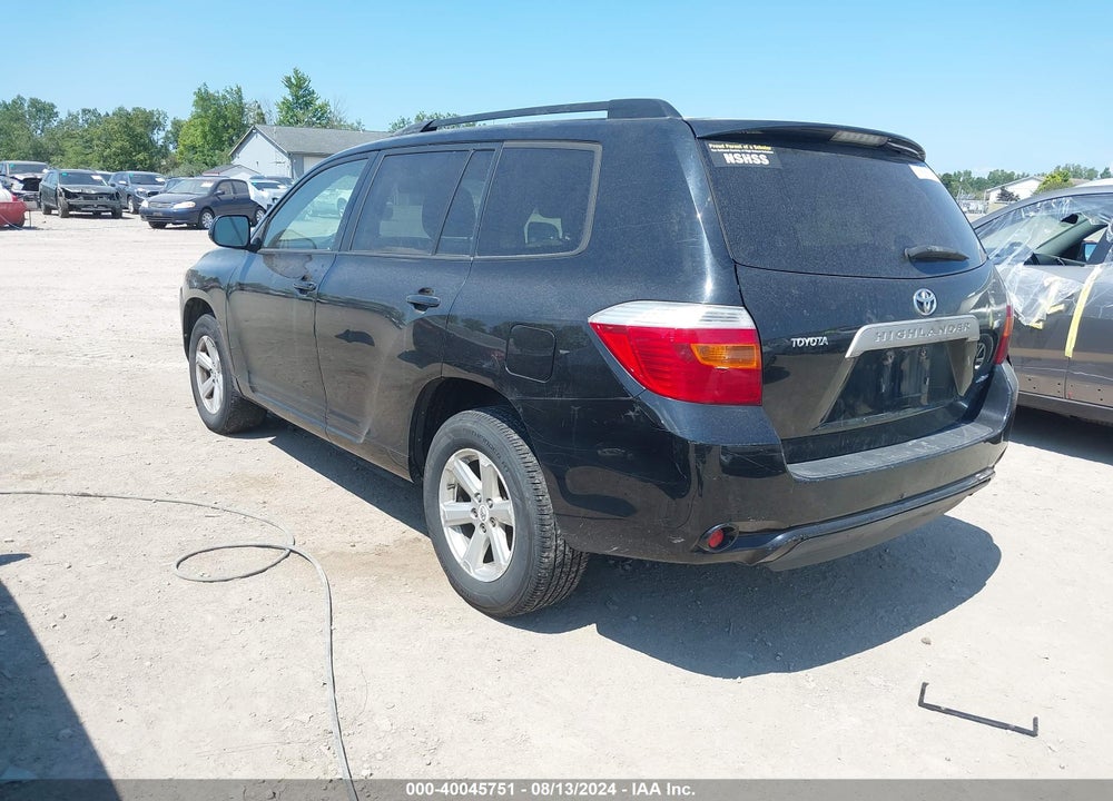 2008 TOYOTA HIGHLANDER VIN: JTEES41A182097316