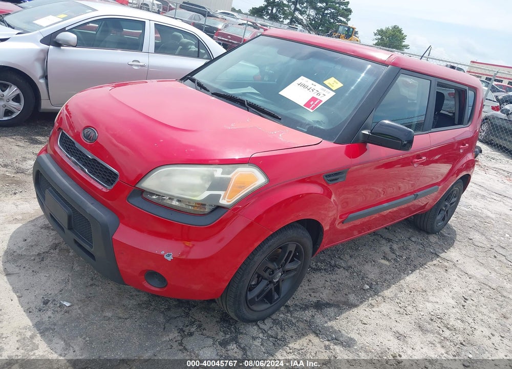 2011 KIA SOUL VIN: KNDJT2A27B7196102