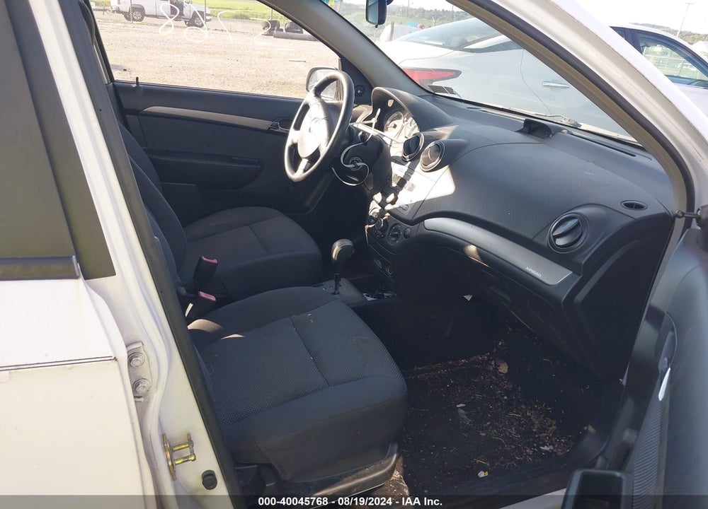 2007 CHEVROLET AVEO LS VIN: KL1TD566X7B096543