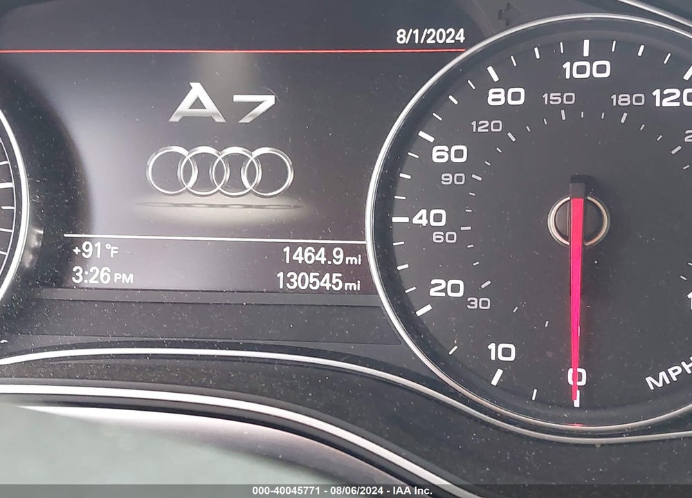 2014 AUDI A7 3.0T PREMIUM PLUS VIN: WAU2GAFC6EN015363