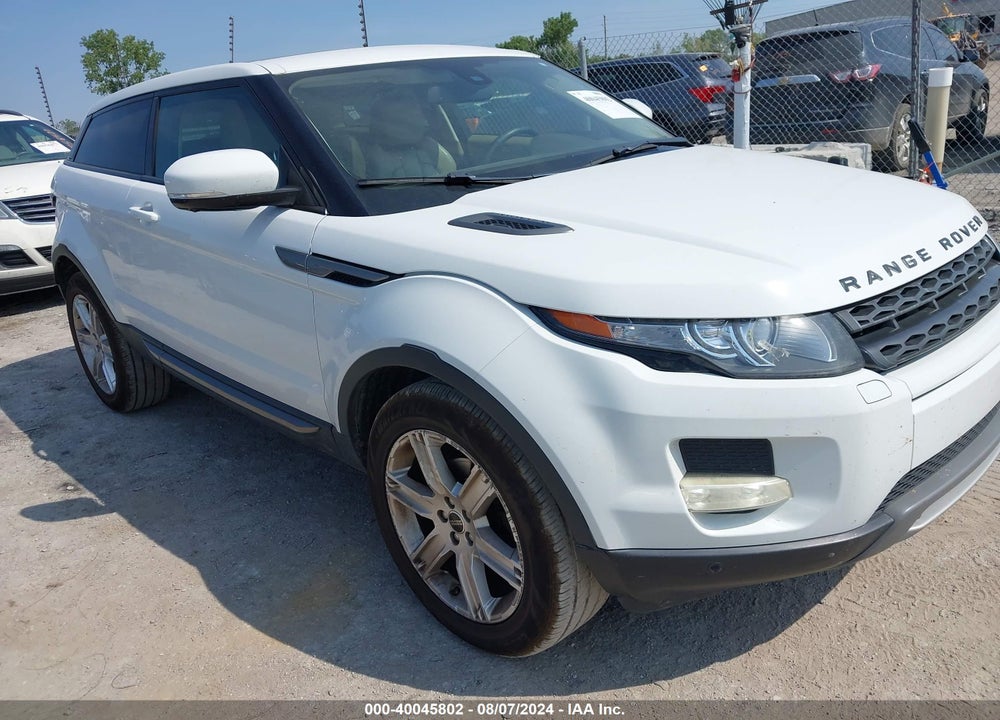 2012 LAND ROVER RANGE ROVER EVOQUE VIN: SALVR1BG9CH667160