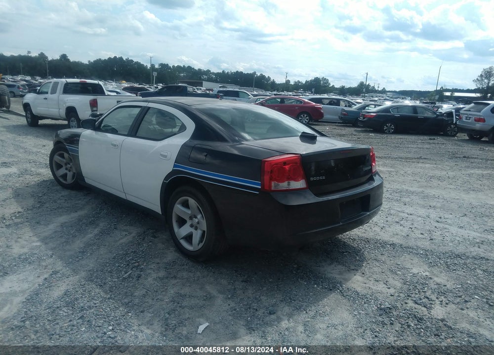 2009 DODGE CHARGER VIN: 2B3KA43T09H542809