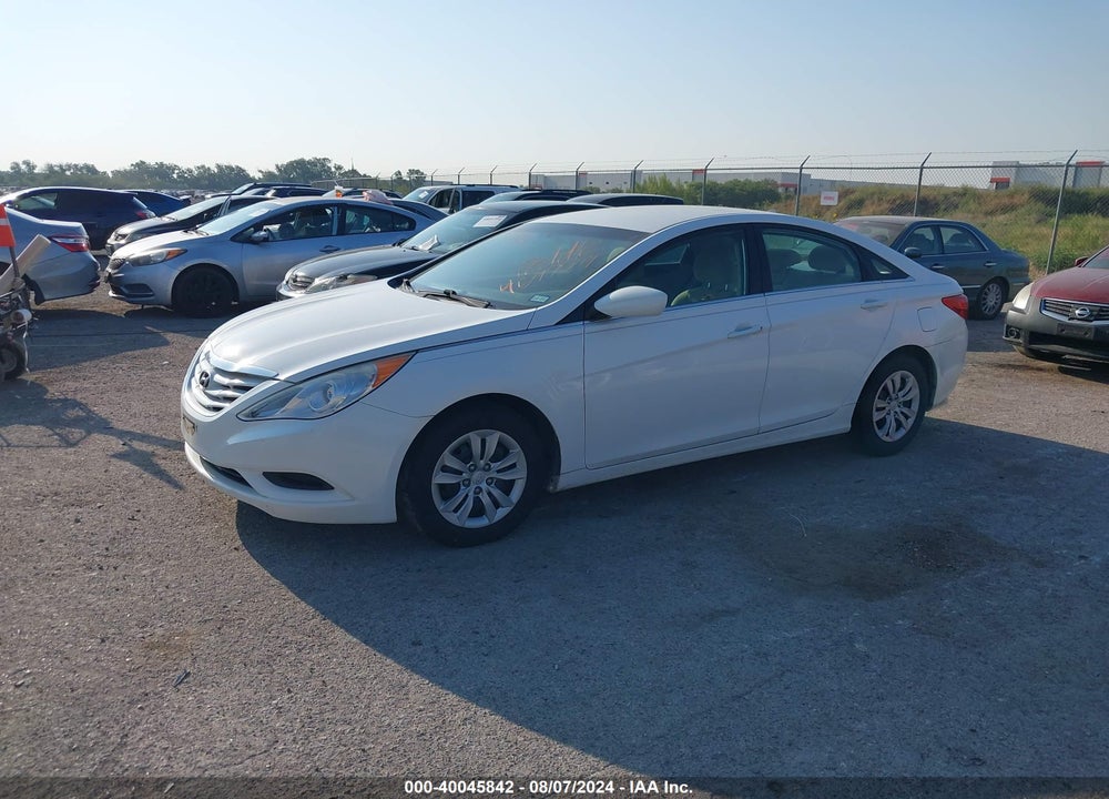 2012 HYUNDAI SONATA GLS VIN: 5NPEB4AC2CH454774