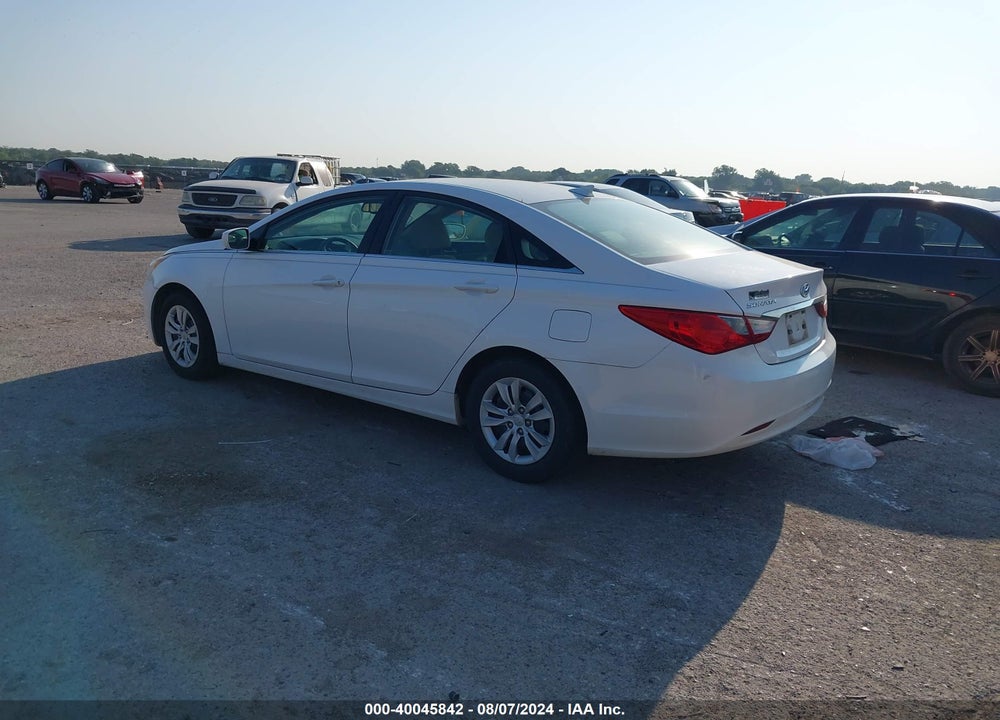 2012 HYUNDAI SONATA GLS VIN: 5NPEB4AC2CH454774