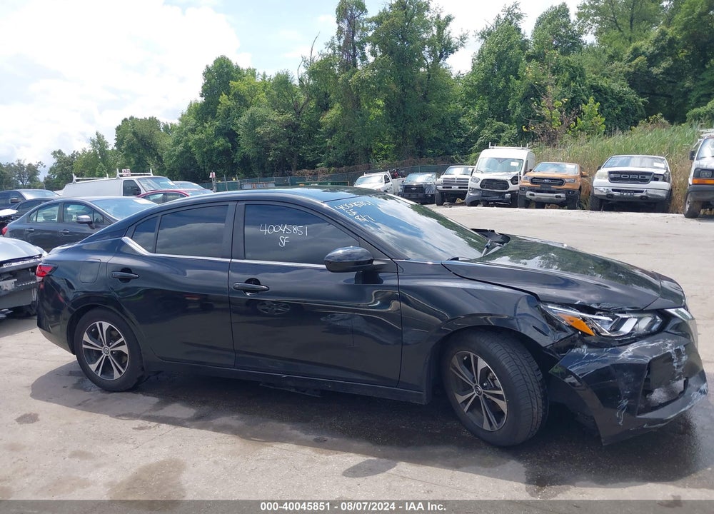 2021 NISSAN SENTRA SV XTRONIC CVT VIN: 3N1AB8CV7MY279272