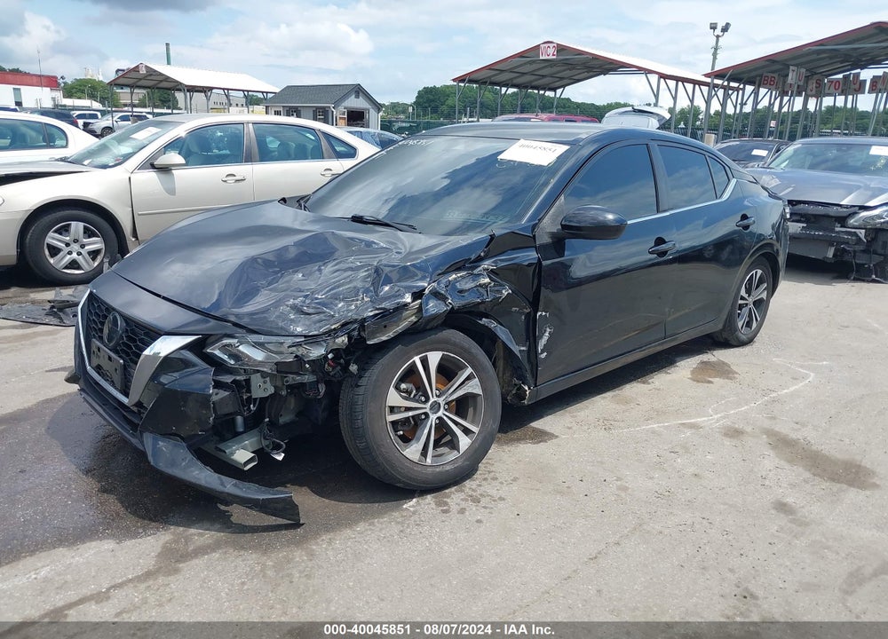 2021 NISSAN SENTRA SV XTRONIC CVT VIN: 3N1AB8CV7MY279272
