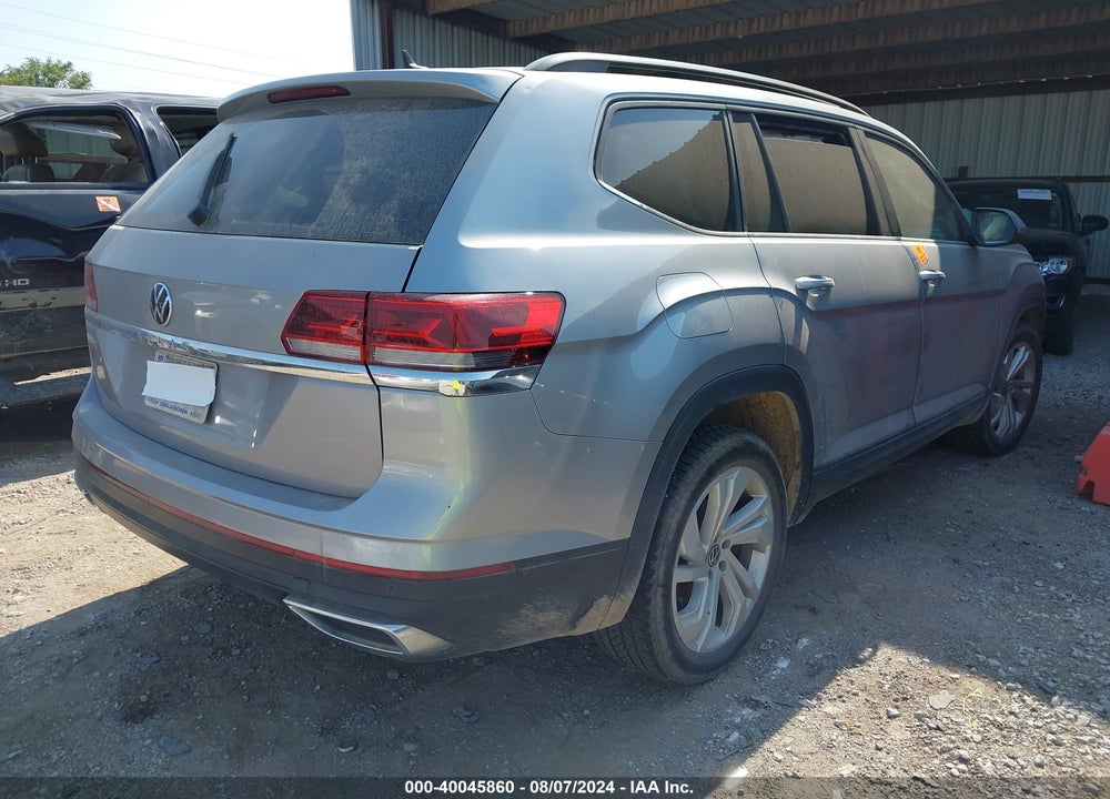 2021 VOLKSWAGEN ATLAS 3.6L V6 SE W/TECHNOLOGY VIN: 1V2WR2CA3MC543202