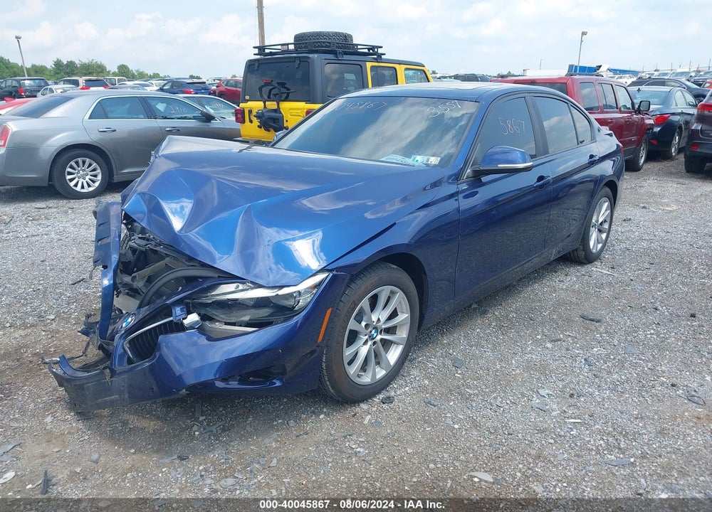 2017 BMW 320I XDRIVE VIN: WBA8E5G38HNU43557
