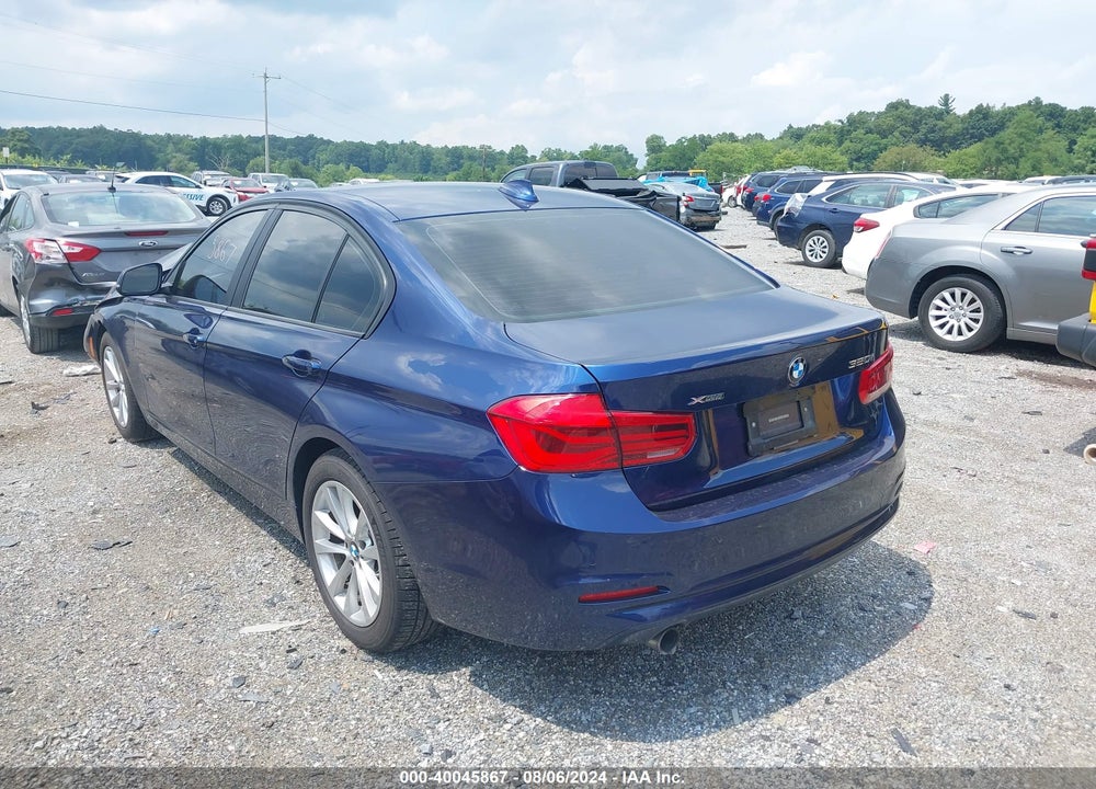 2017 BMW 320I XDRIVE VIN: WBA8E5G38HNU43557