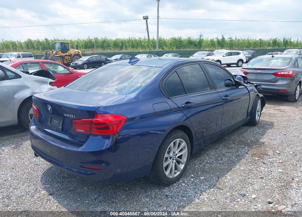 2017 BMW 320I XDRIVE VIN: WBA8E5G38HNU43557