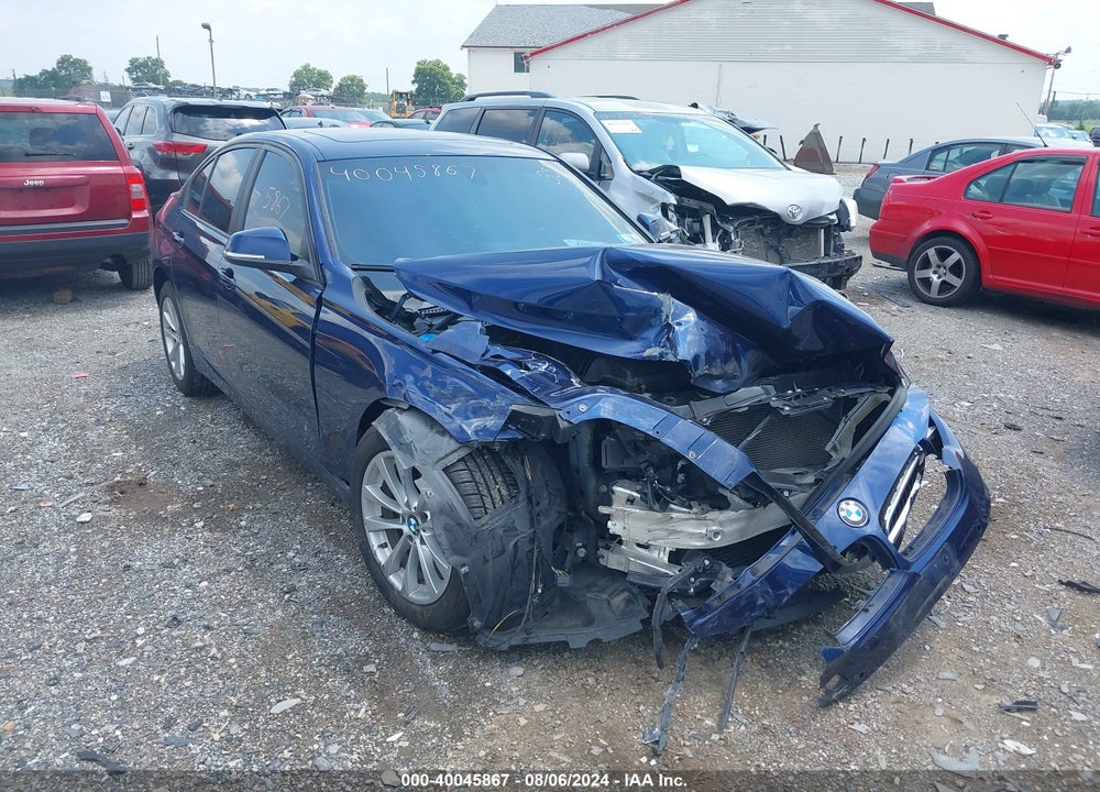 2017 BMW 320I XDRIVE VIN: WBA8E5G38HNU43557