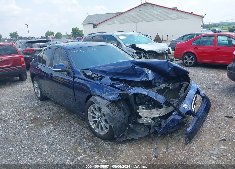 2017 BMW 320I XDRIVE VIN: WBA8E5G38HNU43557