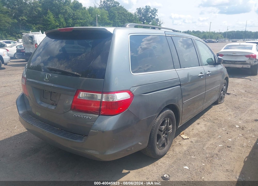 2007 HONDA ODYSSEY EX-L VIN: 5FNRL38727B420937
