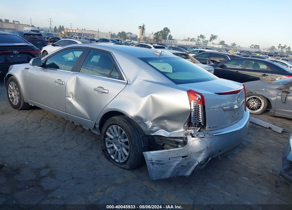 2010 CADILLAC CTS STANDARD VIN: 1G6DA5EG1A0113932