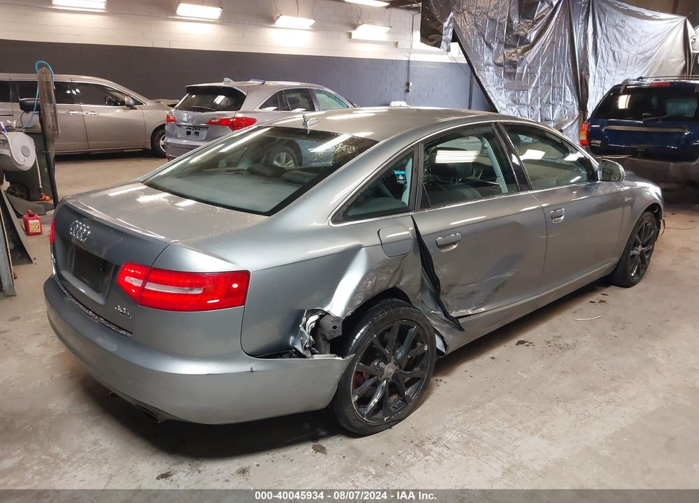 2010 AUDI A6 3.0 PREMIUM VIN: WAUFGAFBXAN045954