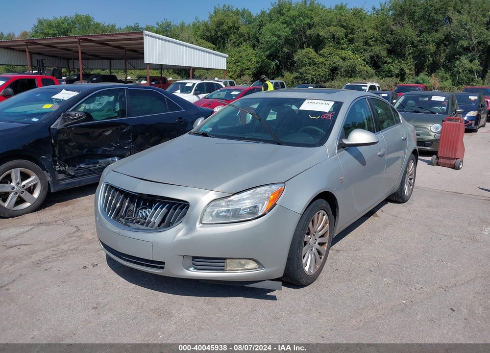2011 BUICK REGAL CXL RUSSELSHEIM VIN: W04GS5EC4B1003256