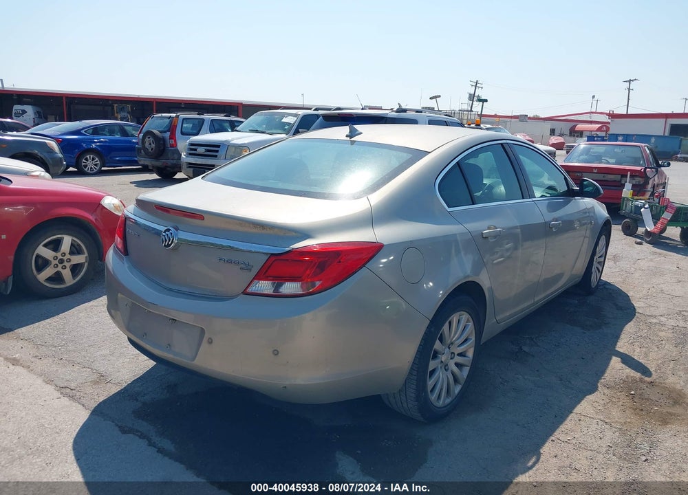 2011 BUICK REGAL CXL RUSSELSHEIM VIN: W04GS5EC4B1003256