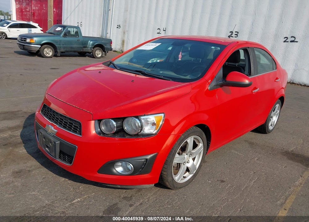 2012 CHEVROLET SONIC VIN: 1G1JE5SH9C4123047