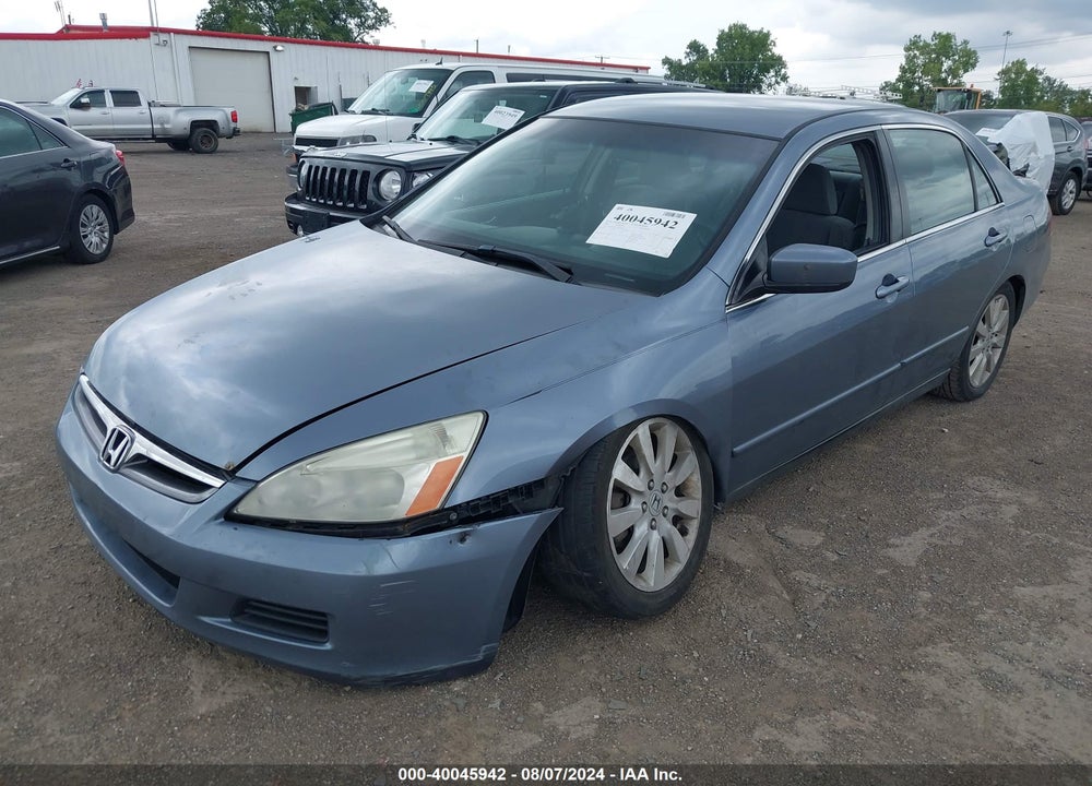 2007 HONDA ACCORD 3.0 SE VIN: 1HGCM66437A024555