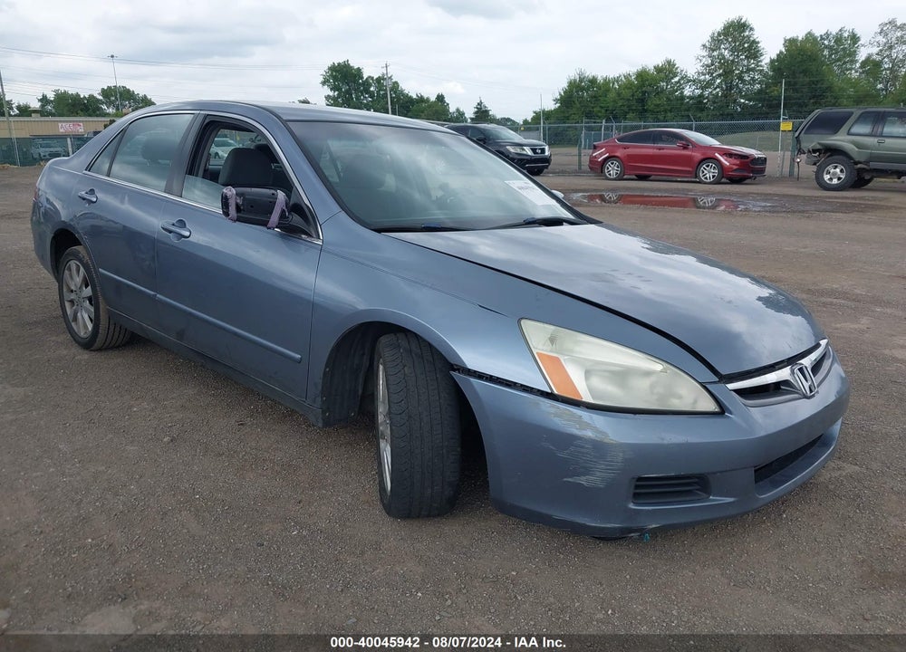 2007 HONDA ACCORD 3.0 SE VIN: 1HGCM66437A024555