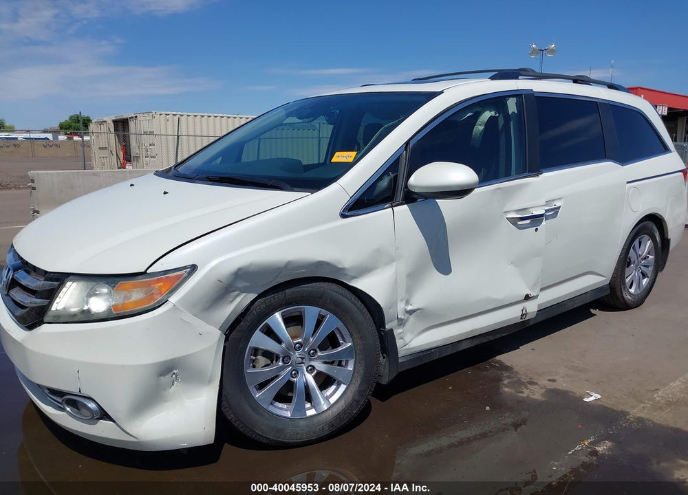 2015 HONDA ODYSSEY EX-L VIN: 5FNRL5H6XFB045185