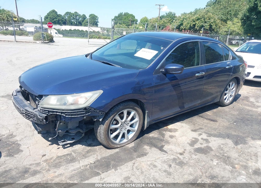 2014 HONDA ACCORD SPORT VIN: 1HGCR2F50EA050384