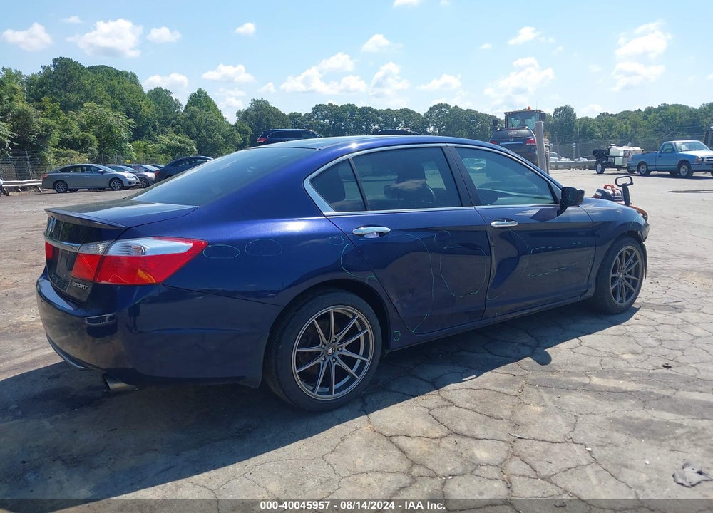 2014 HONDA ACCORD SPORT VIN: 1HGCR2F50EA050384