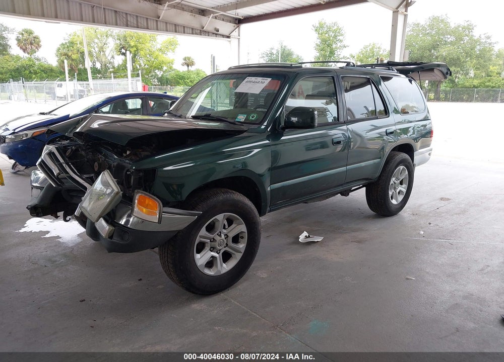 2000 TOYOTA 4RUNNER SR5 V6 VIN: JT3GN86R2Y0144430