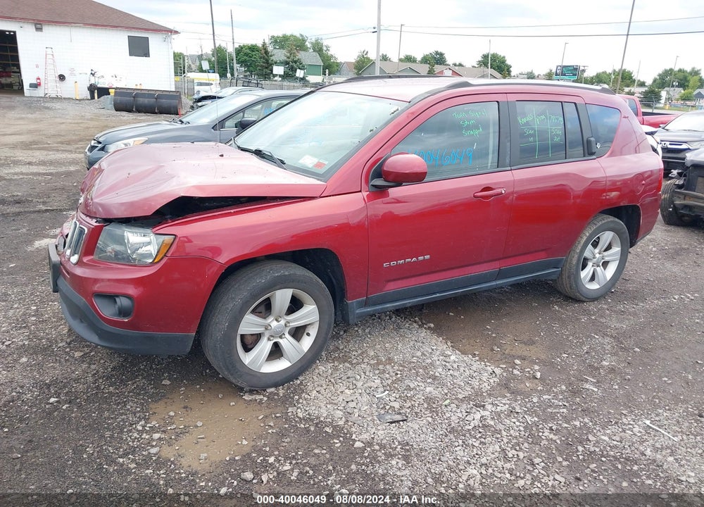 2017 JEEP COMPASS LATITUDE 4X4 VIN: 1C4NJDEB1HD170070