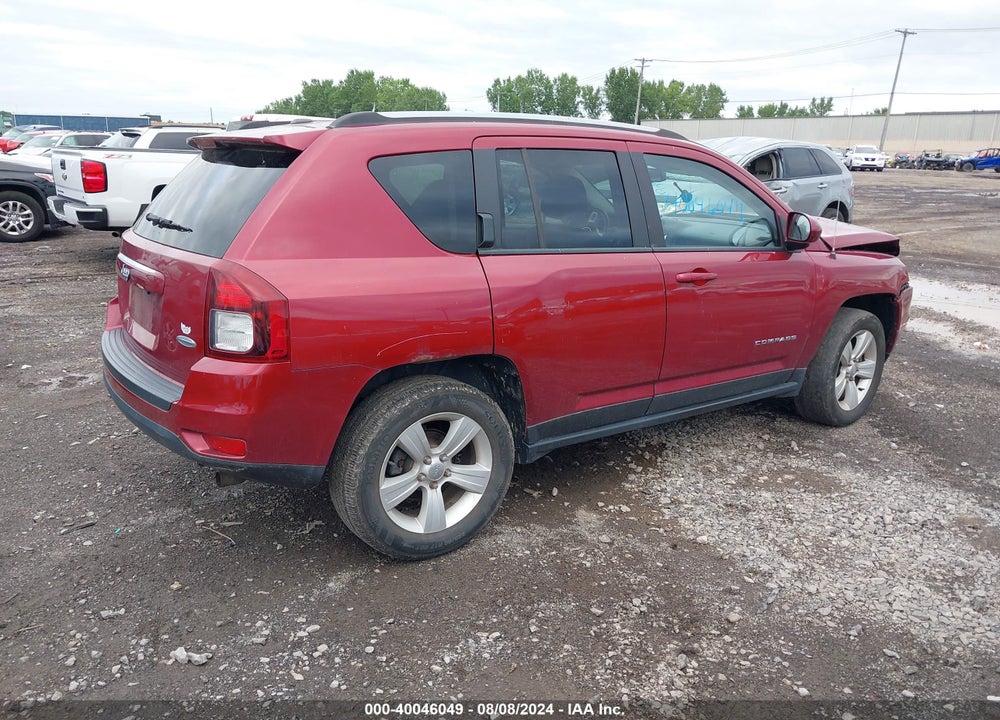 2017 JEEP COMPASS LATITUDE 4X4 VIN: 1C4NJDEB1HD170070