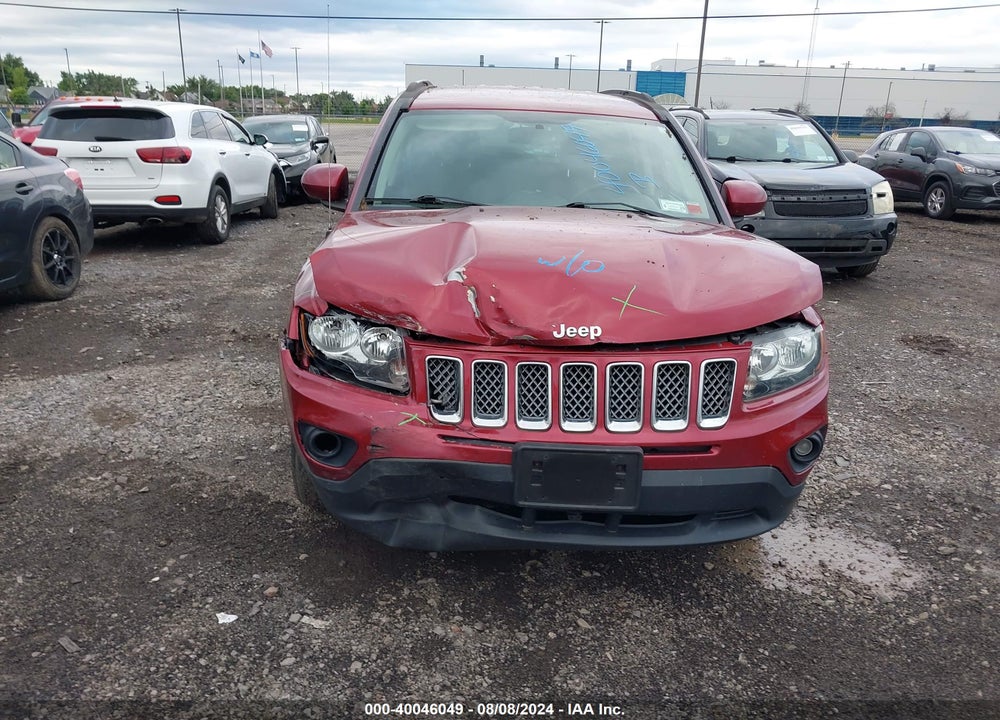 2017 JEEP COMPASS LATITUDE 4X4 VIN: 1C4NJDEB1HD170070