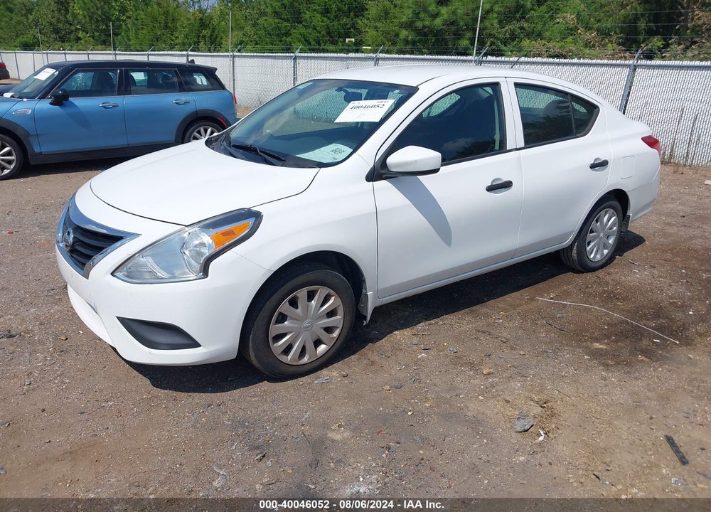 2019 NISSAN VERSA 1.6 S+ VIN: 3N1CN7AP0KL871346