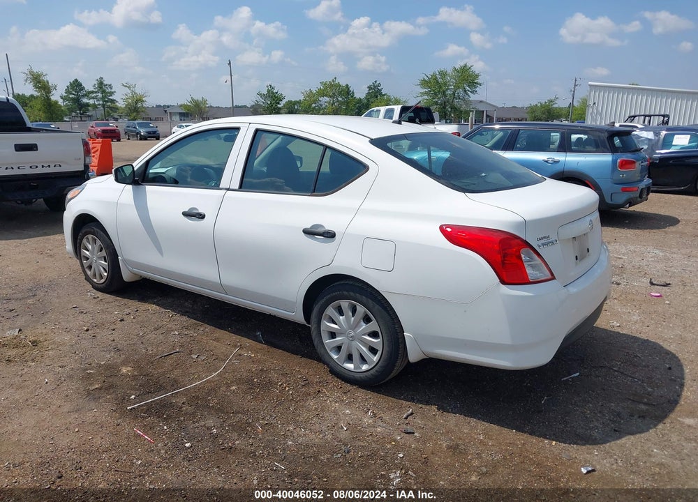 2019 NISSAN VERSA 1.6 S+ VIN: 3N1CN7AP0KL871346