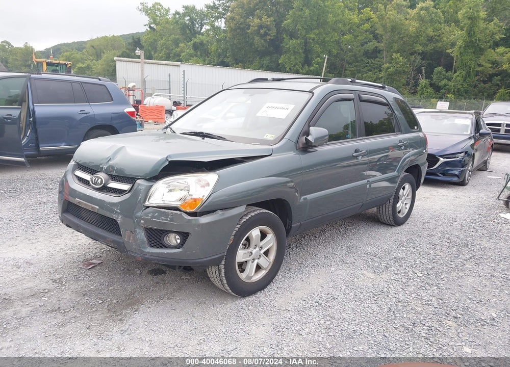 2009 KIA SPORTAGE EX V6 VIN: KNDJE723397612445