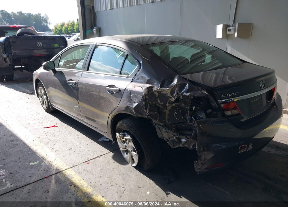 2015 HONDA CIVIC LX VIN: 19XFB2F56FE264276