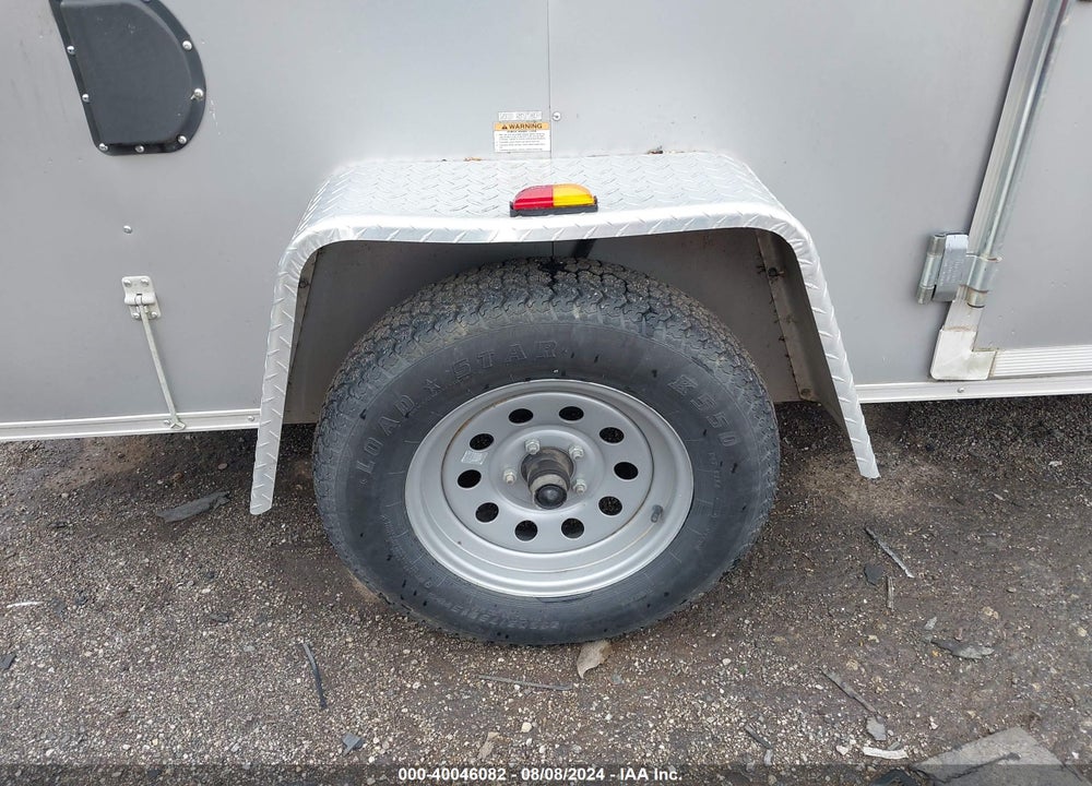 2016 HOMESTEADER 610CS ENCLOSED TRAILER VIN: 5HABE1017GN048251
