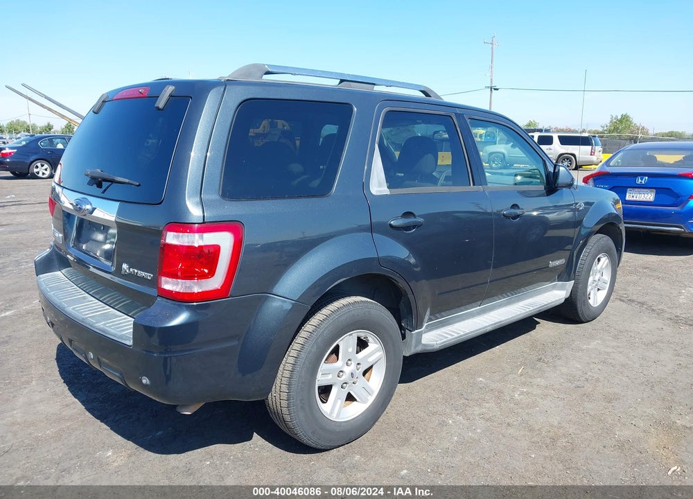 2008 FORD ESCAPE HYBRID VIN: 1FMCU49H28KA47513