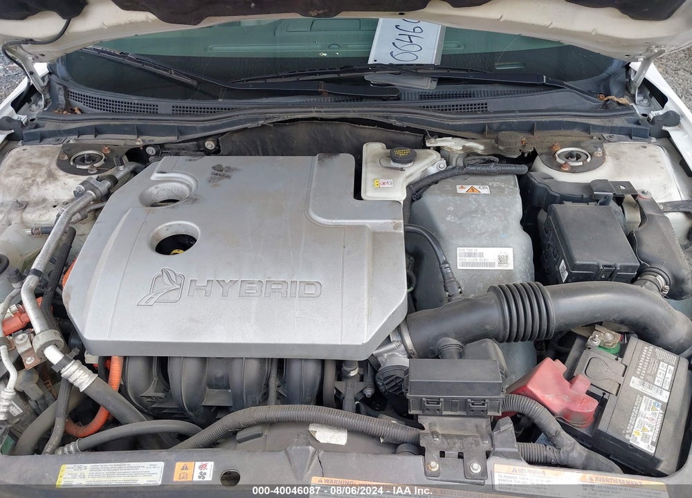 2010 MERCURY MILAN HYBRID VIN: 3MEDM0L38AR648519