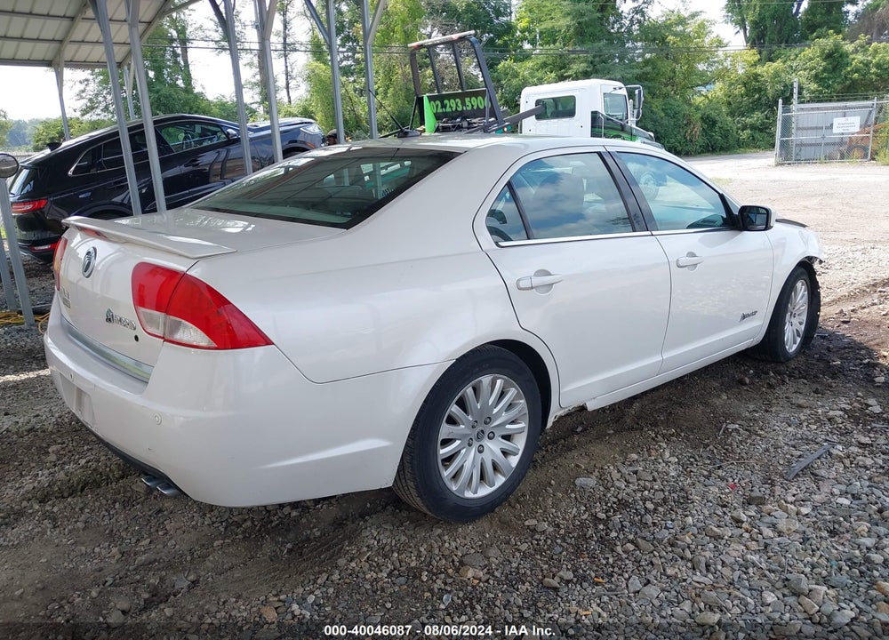 2010 MERCURY MILAN HYBRID VIN: 3MEDM0L38AR648519