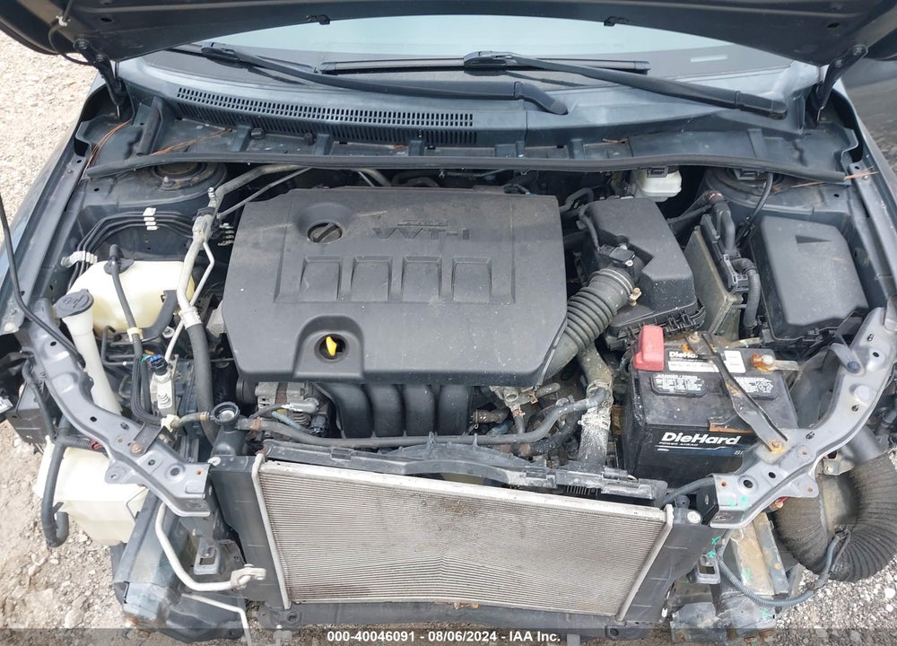 2012 TOYOTA COROLLA LE VIN: 2T1BU4EEXCC781922