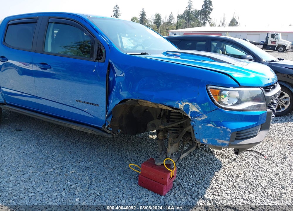 2021 CHEVROLET COLORADO 4WD SHORT BOX ZR2 VIN: 1GCPTEE17M1183188