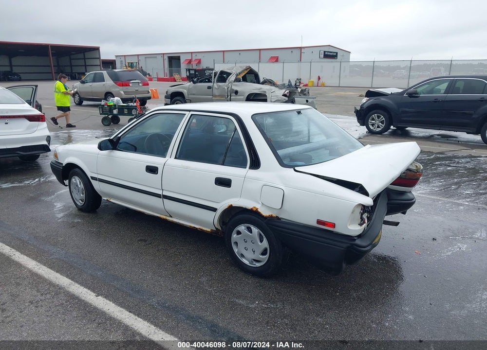 1988 TOYOTA COROLLA DLX VIN: JT2AE92E8J3104490