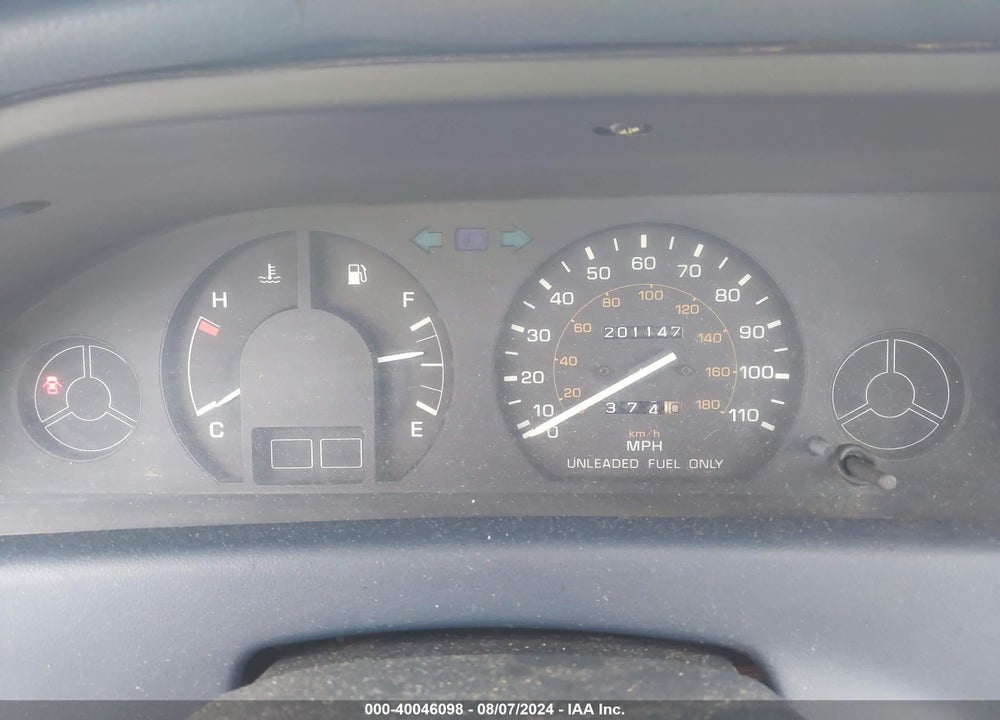 1988 TOYOTA COROLLA DLX VIN: JT2AE92E8J3104490