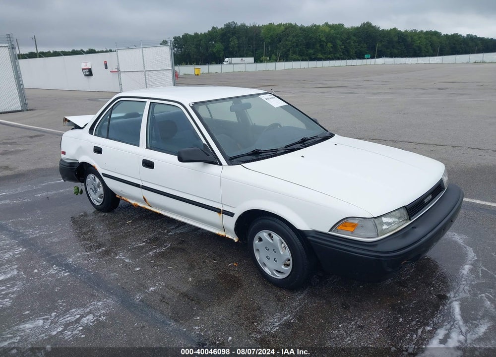 1988 TOYOTA COROLLA DLX VIN: JT2AE92E8J3104490