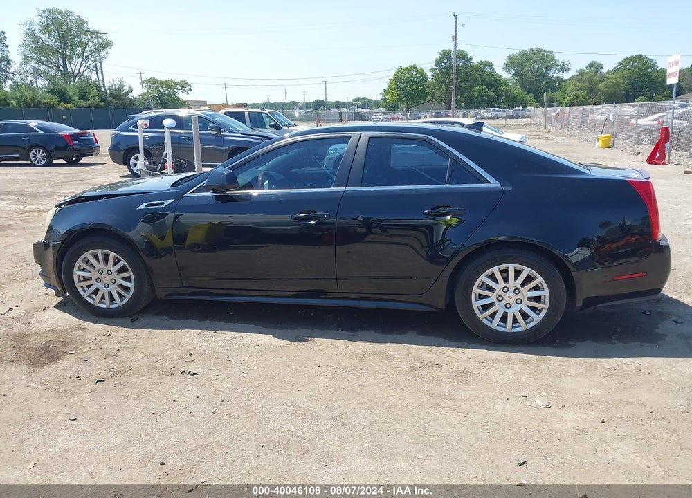 2012 CADILLAC CTS LUXURY VIN: 1G6DH5E57C0105444