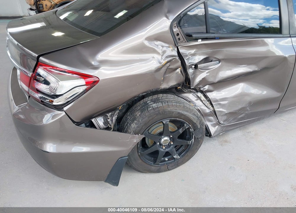 2013 HONDA CIVIC LX VIN: 2HGFB2F57DH546610