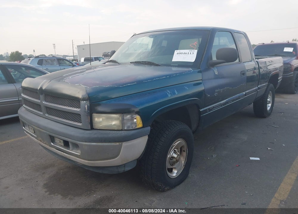 1998 DODGE RAM 1500 ST VIN: 1B7HF13Y5WJ240687