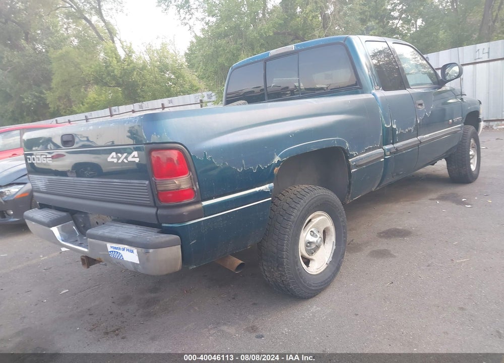 1998 DODGE RAM 1500 ST VIN: 1B7HF13Y5WJ240687