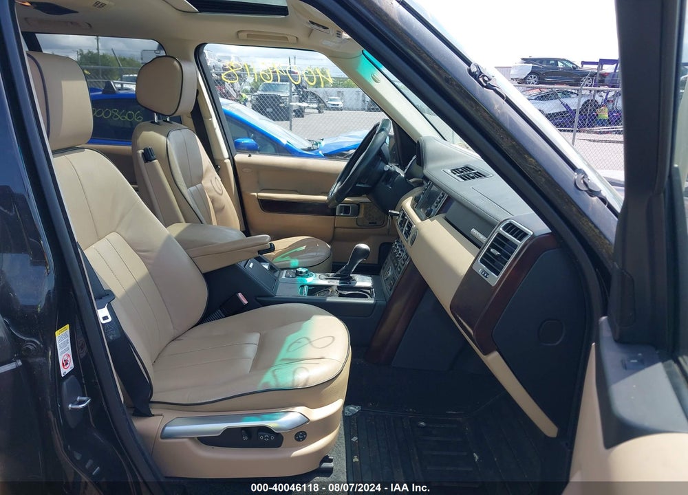 2007 LAND ROVER RANGE ROVER HSE VIN: SALME154X7A244143