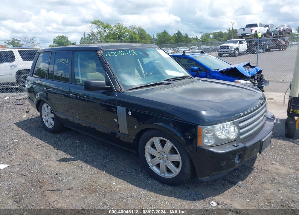 2007 LAND ROVER RANGE ROVER HSE VIN: SALME154X7A244143
